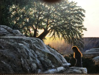 Girl at Grand Canyon