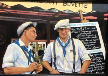 Montmartre Waiters Paris 